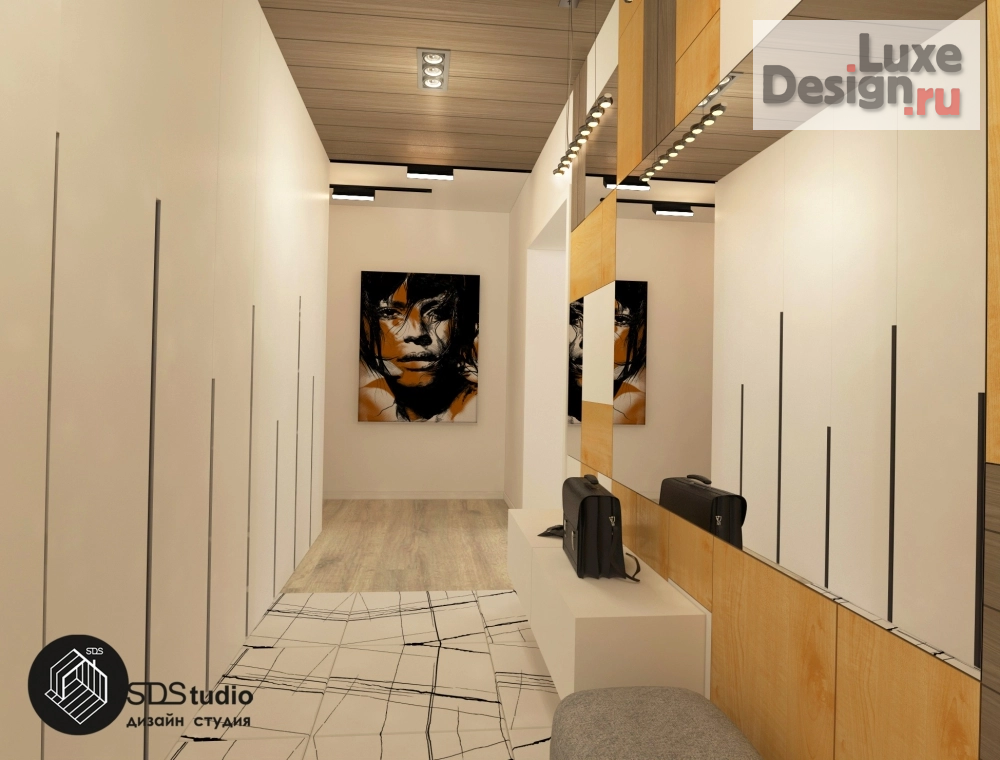 Дизайн интерьера трехкомнатной квартиры "г. Набережные Челны жк. Европейский.  Проект 3х комн. квартиры. " (фото 8)