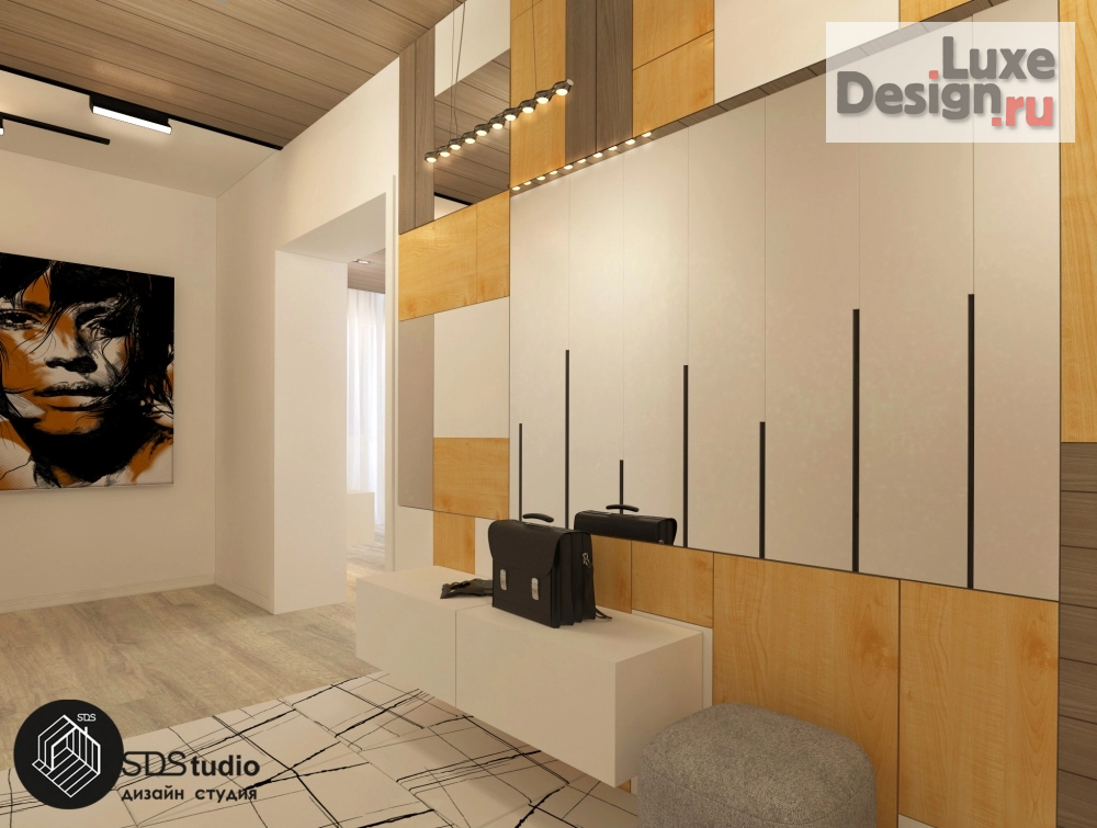 Дизайн интерьера трехкомнатной квартиры "г. Набережные Челны жк. Европейский.  Проект 3х комн. квартиры. " (фото 9)