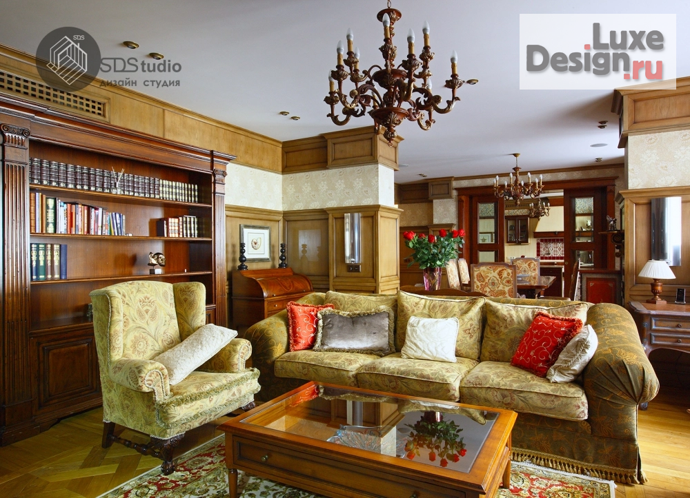 Дизайн интерьера апартаментов "Студия дизайна интерьера SDStudio. Квартира 253,6 м/2. г. Москва жилой комплекс «Доминион», Ломоносовский пр-т." (фото 3) от дизайнера Сабанина Юлия Дизайн интерьера апартаментов "Студия дизайна интерьера SDStudio. Квартира 253,6 м/2. г. Москва жилой комплекс «Доминион», Ломоносовский пр-т." (фото 3)