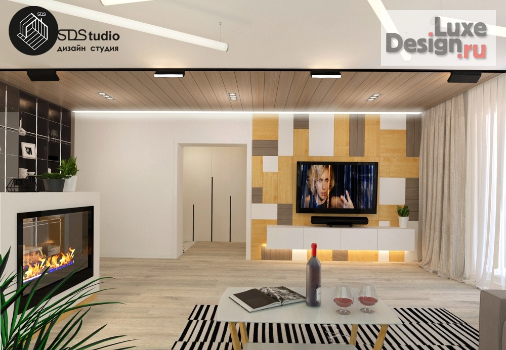 Дизайн интерьера трехкомнатной квартиры "г. Набережные Челны жк. Европейский.  Проект 3х комн. квартиры. " (фото 5)