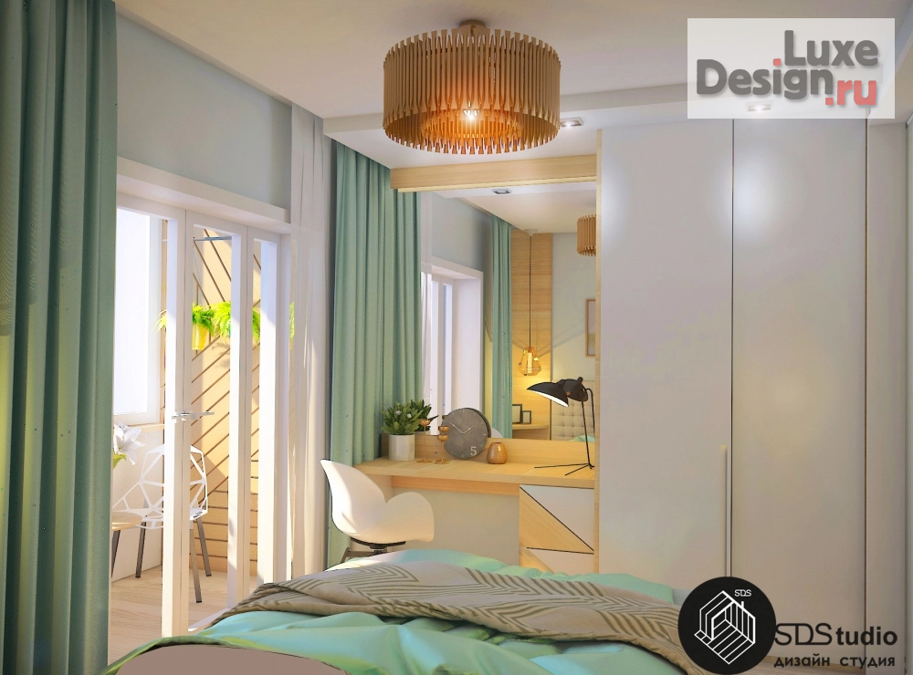 Дизайн интерьера трехкомнатной квартиры "Студия дизайна интерьера SDStudio. г. Армавир, Краснодарский край 74 м/2, проект 2-х комнатной квартиры, который превратился в  3-х комнатную!" (фото 15)