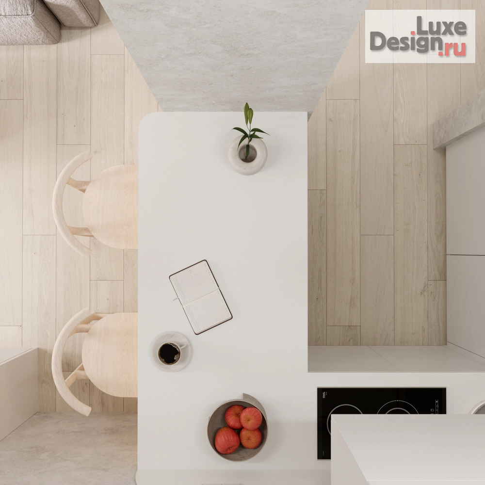 Дизайн интерьера однокомнатной квартиры "Студия в г. Сочи" (фото 11)