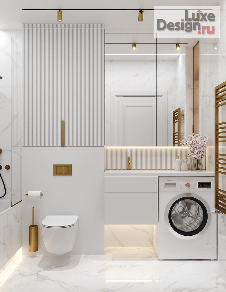 Дизайн интерьера двухкомнатной квартиры "ЖК "Сердце Города"" (фото 25) от дизайнера Громов Даниил / "Atmosphere interior" Дизайн интерьера двухкомнатной квартиры "ЖК "Сердце Города"" (фото 25)