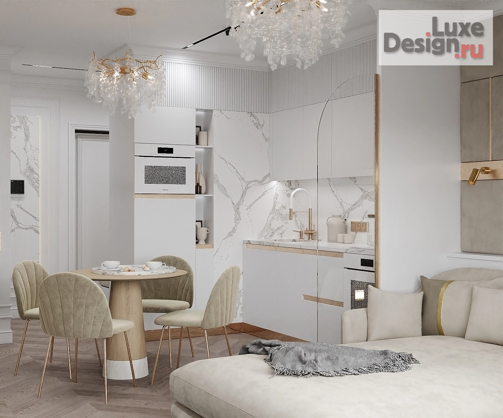 Дизайн интерьера двухкомнатной квартиры "ЖК "Сердце Города"" (фото 10) от дизайнера Громов Даниил / "Atmosphere interior" Дизайн интерьера двухкомнатной квартиры "ЖК "Сердце Города"" (фото 10)