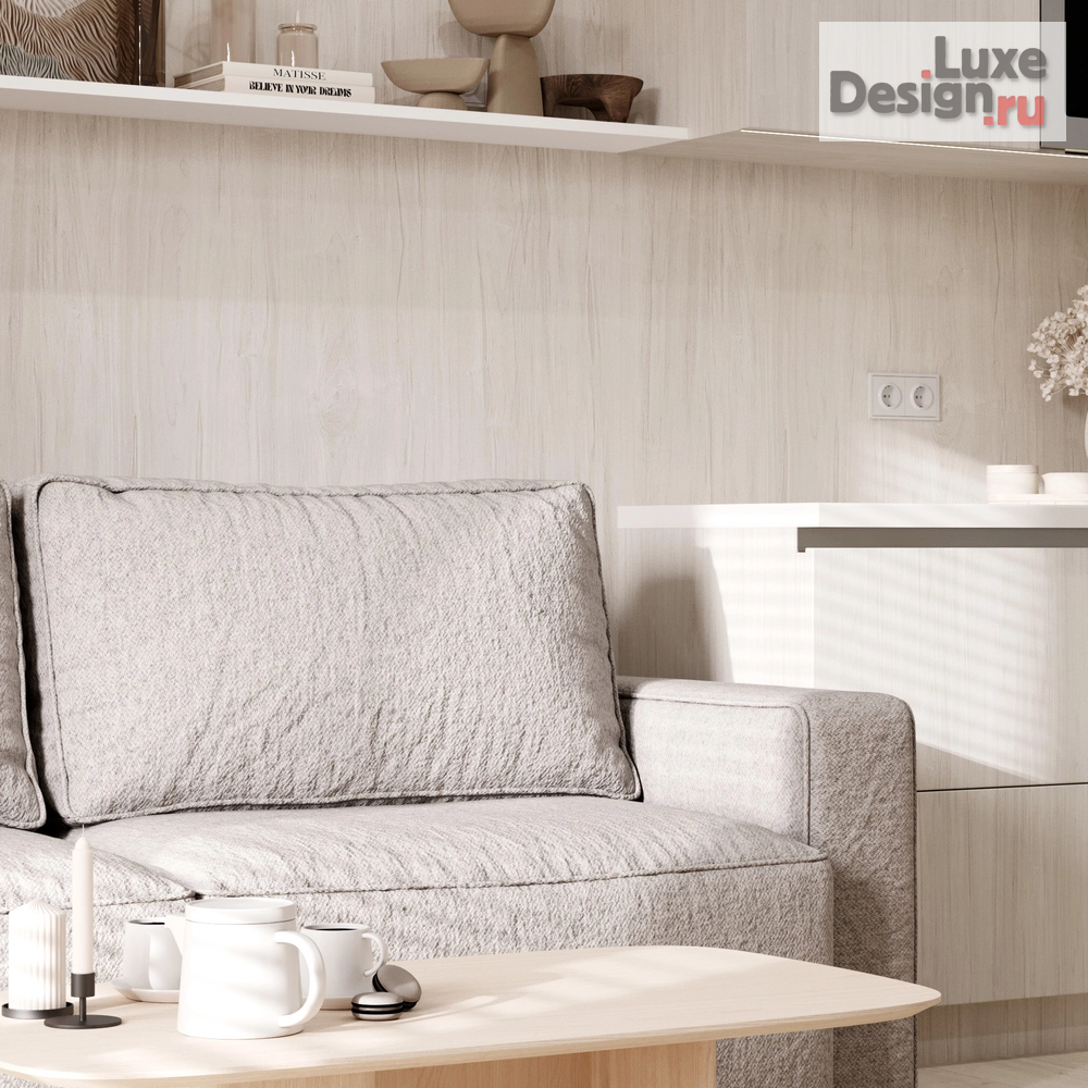 Дизайн интерьера однокомнатной квартиры "Студия в г. Сочи" (фото 1)