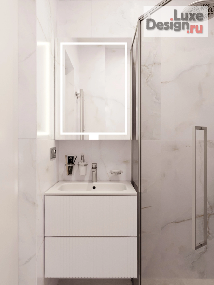 Дизайн интерьера однокомнатной квартиры "Студия в г. Сочи" (фото 14)