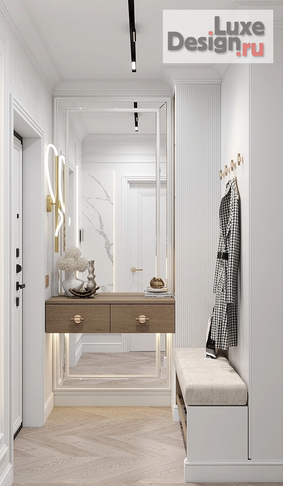 Дизайн интерьера двухкомнатной квартиры "ЖК "Сердце Города"" (фото 1) от дизайнера Громов Даниил / "Atmosphere interior" Дизайн интерьера двухкомнатной квартиры "ЖК "Сердце Города"" (фото 1)