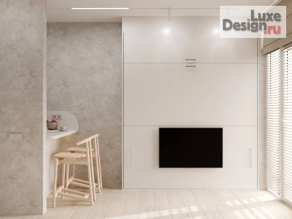 Дизайн интерьера однокомнатной квартиры "Студия в г. Сочи" (фото 3)