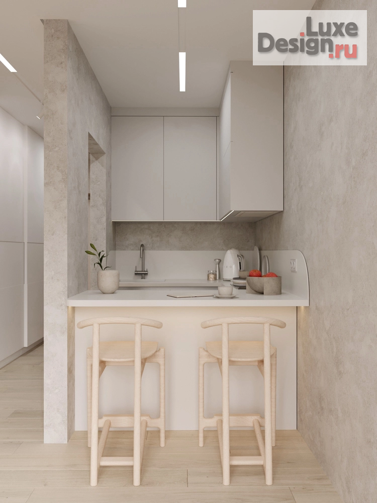 Дизайн интерьера однокомнатной квартиры "Студия в г. Сочи" (фото 6)