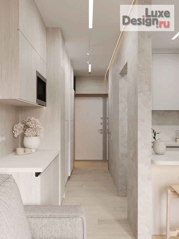 Дизайн интерьера однокомнатной квартиры "Студия в г. Сочи" (фото 7)