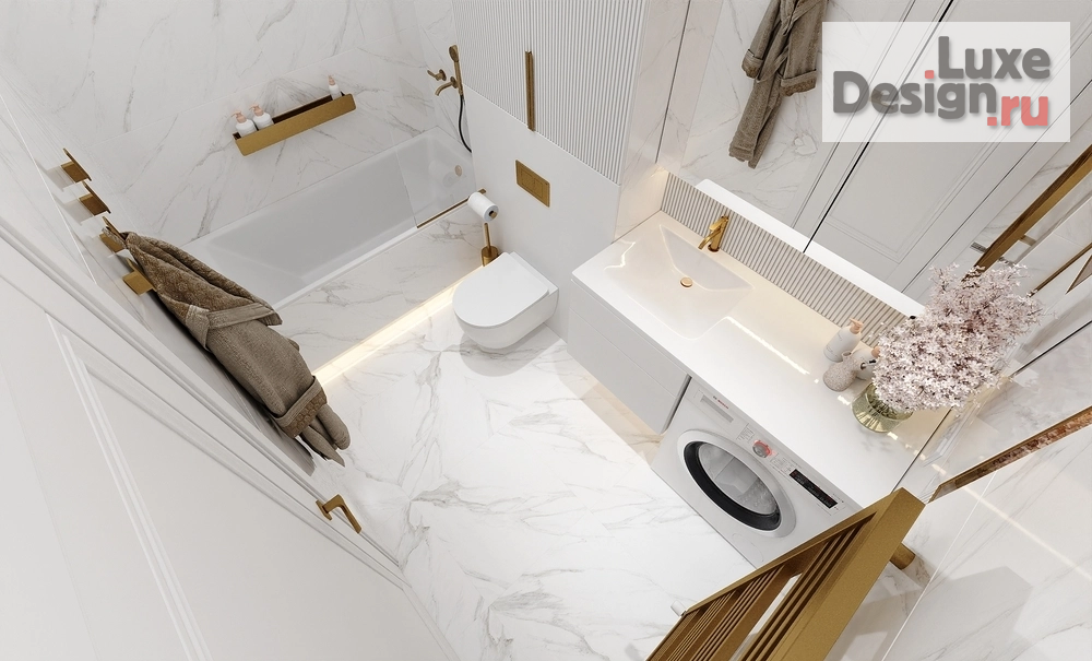 Дизайн интерьера двухкомнатной квартиры "ЖК "Сердце Города"" (фото 24) от дизайнера Громов Даниил / "Atmosphere interior" Дизайн интерьера двухкомнатной квартиры "ЖК "Сердце Города"" (фото 24)