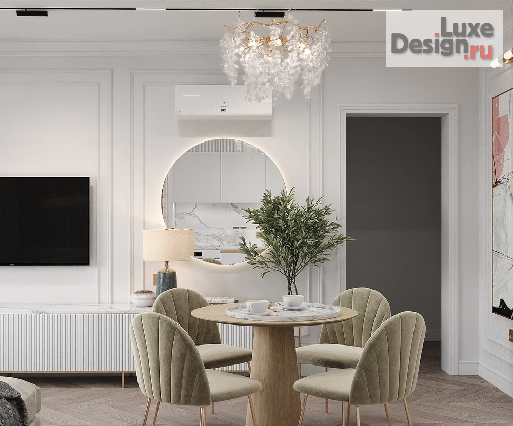 Дизайн интерьера двухкомнатной квартиры "ЖК "Сердце Города"" (фото 7) от дизайнера Громов Даниил / "Atmosphere interior" Дизайн интерьера двухкомнатной квартиры "ЖК "Сердце Города"" (фото 7)