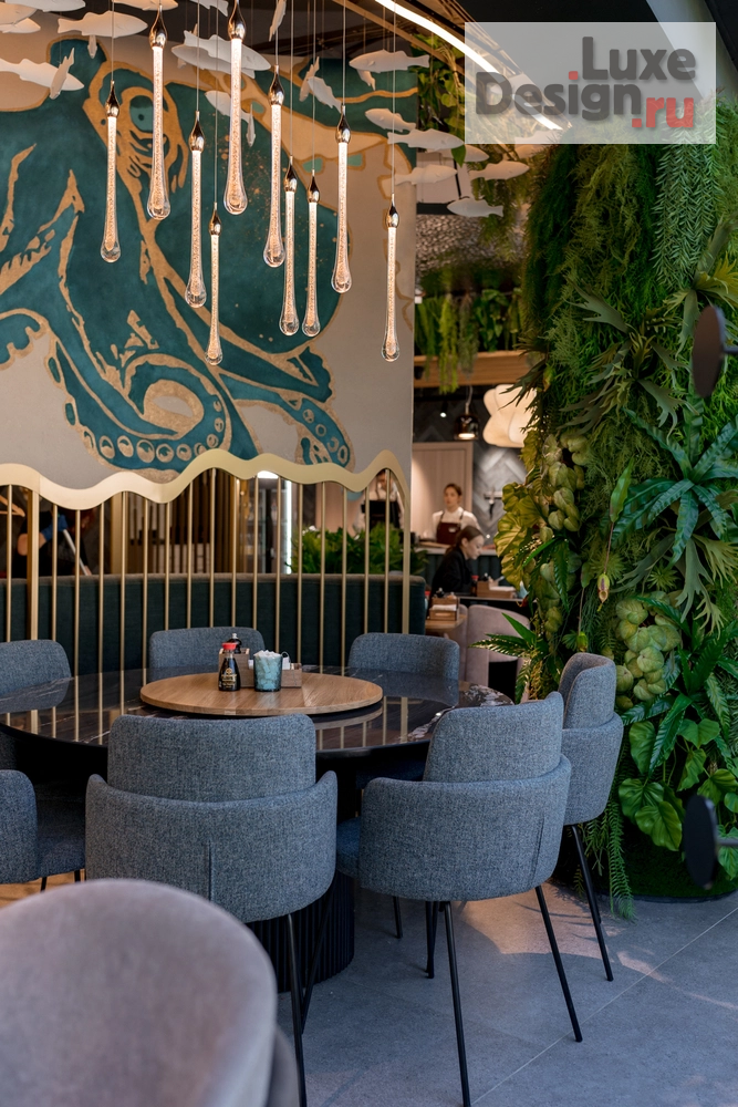 Дизайн интерьера ресторана "Реновация суши-бара "Банзай"" (фото 12) от дизайнера Громов Даниил / "Atmosphere interior" Дизайн интерьера ресторана "Реновация суши-бара "Банзай"" (фото 12)