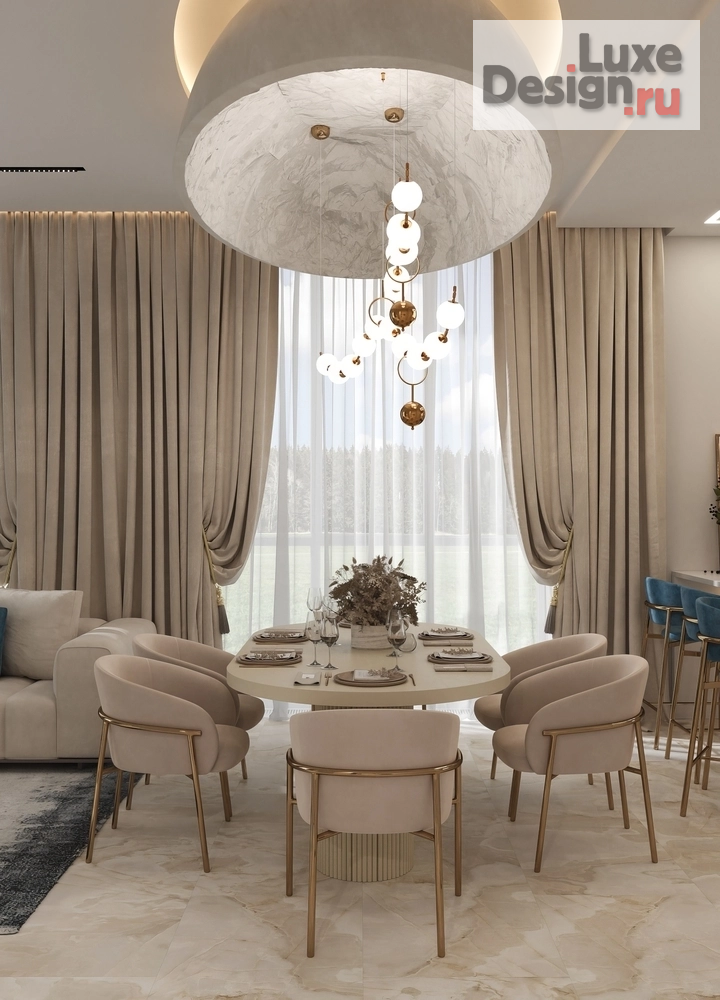 Дизайн интерьера частного дома "поселок Rich Town" (фото 12) от дизайнера Громов Даниил / "Atmosphere interior" Дизайн интерьера частного дома "поселок Rich Town" (фото 12)