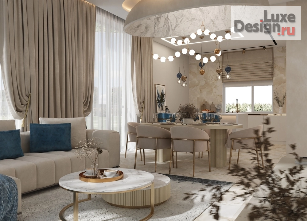 Дизайн интерьера частного дома "поселок Rich Town" (фото 17) от дизайнера Громов Даниил / "Atmosphere interior" Дизайн интерьера частного дома "поселок Rich Town" (фото 17)