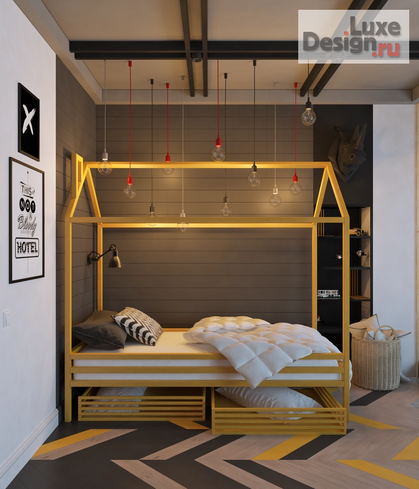 Дизайн интерьера детской "детские комнаты" (фото 2)