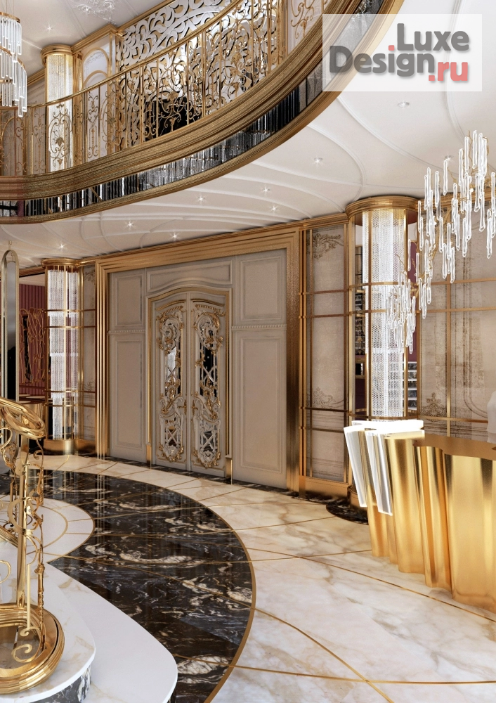 Дизайн интерьера ресторана "Банкетный зал "RADella" (фото 3) от дизайнера Боровых Алёна Владимировна Дизайн интерьера ресторана "Банкетный зал "RADella" (фото 3)