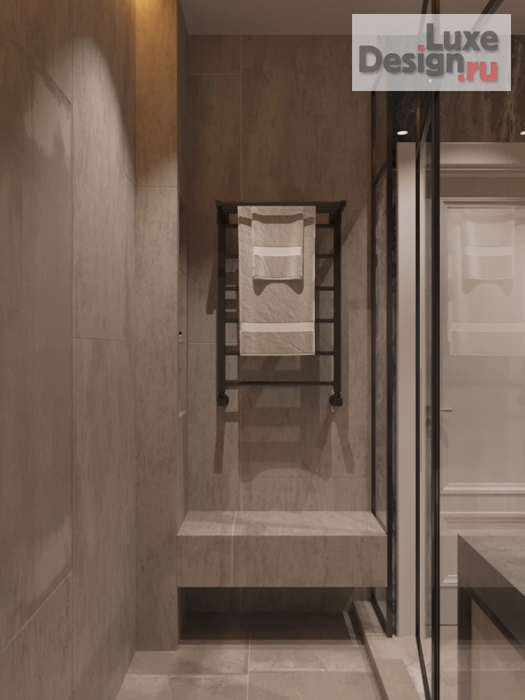 Дизайн интерьера трехкомнатной квартиры "ЖК "Озерный" DG" (фото 4)