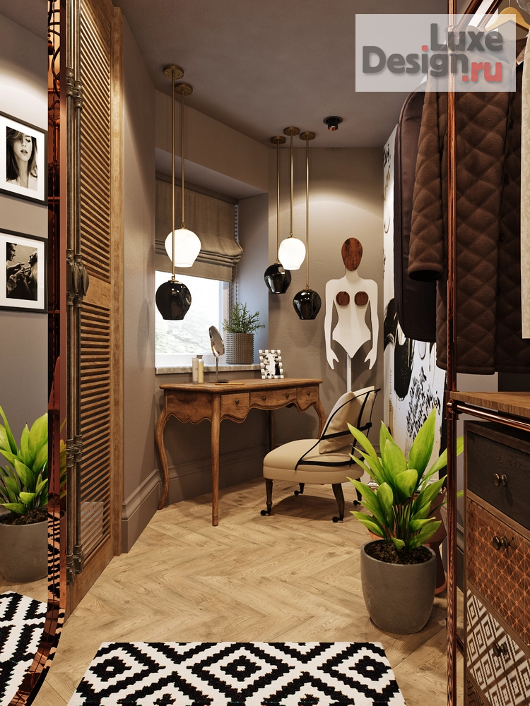 Дизайн интерьера трехкомнатной квартиры "Квартира для молодой семьи" (фото 2)