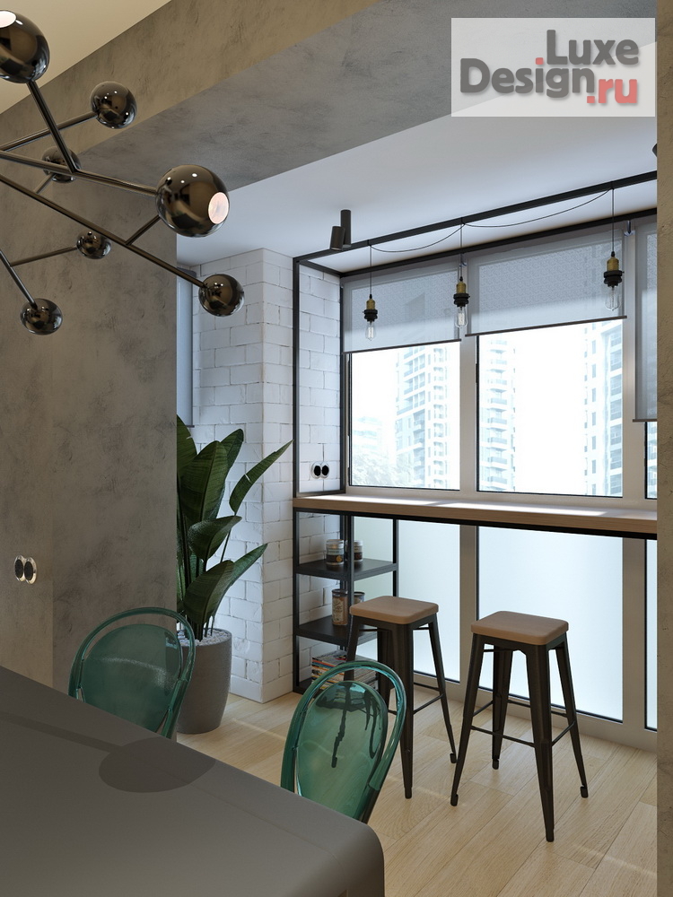 Дизайн интерьера двухкомнатной квартиры "Абдулла Алиша, 27" (фото 10)