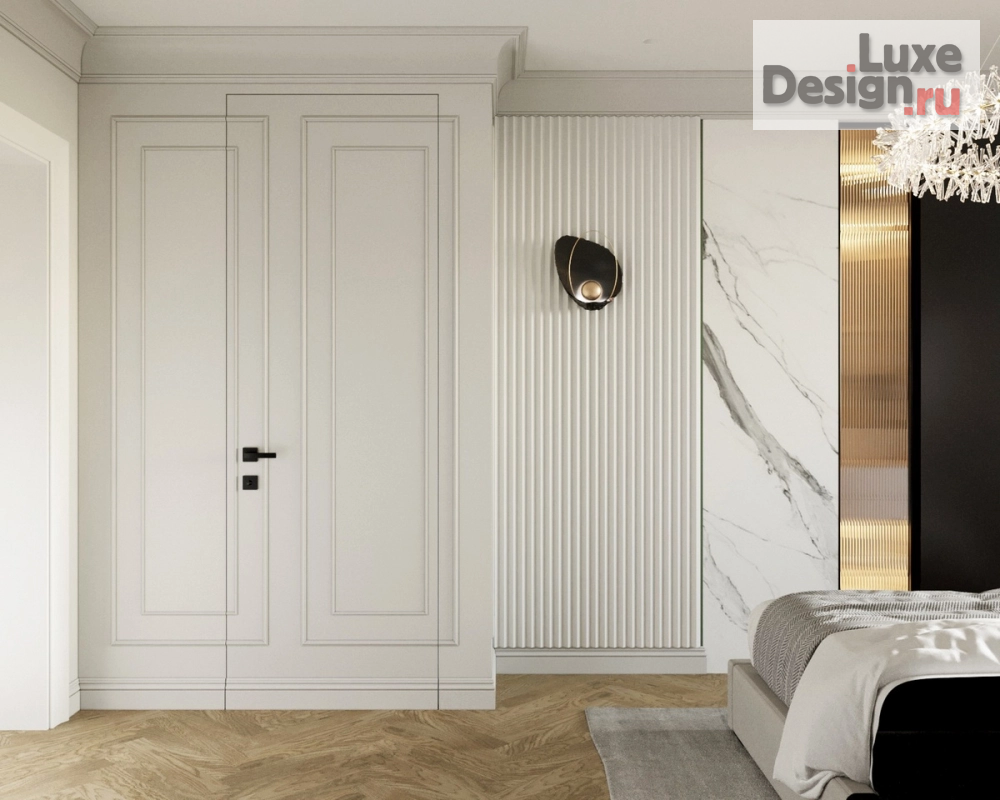 Дизайн интерьера четырехкомнатной квартиры "ЖК "Прибрежный" Набережные Челны" (фото 2)