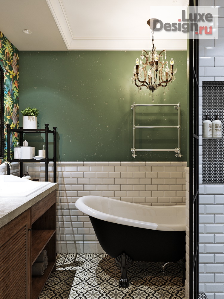 Дизайн интерьера четырехкомнатной квартиры "МЖК SUNRISE CITY" (фото 15)