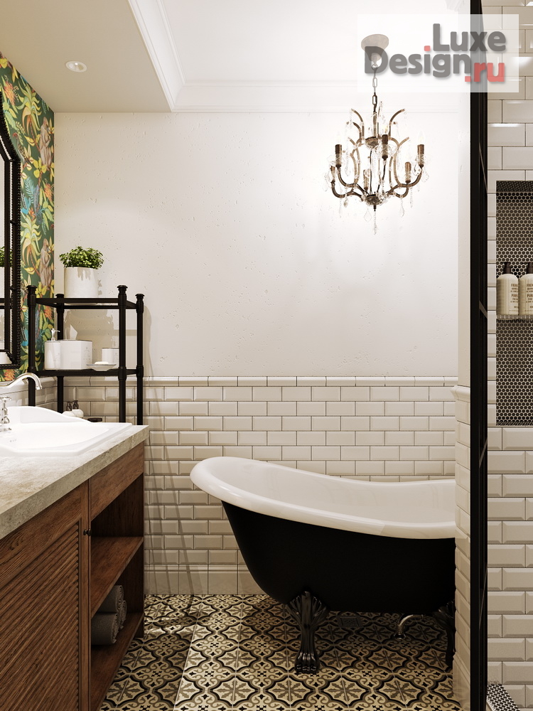 Дизайн интерьера четырехкомнатной квартиры "МЖК SUNRISE CITY" (фото 14)