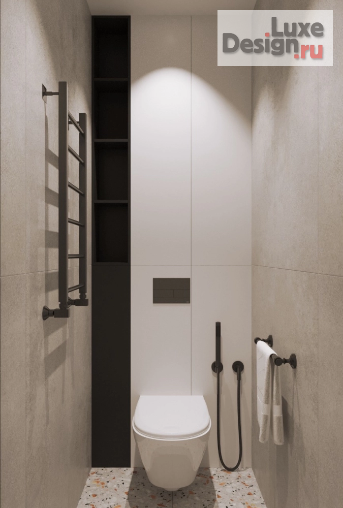 Дизайн интерьера трехкомнатной квартиры "ЖК "Озерный" DG" (фото 1)