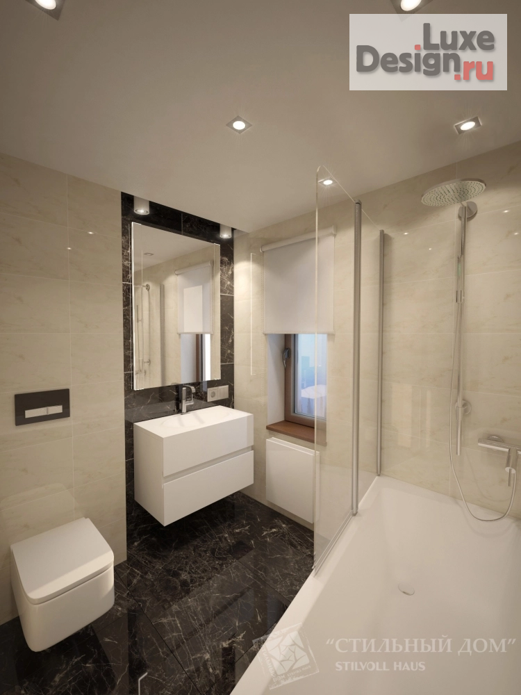 Дизайн интерьера таунхауса "Дизайн-проект таунхауса  г. Набережные Челны " (фото 14)