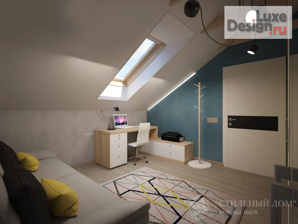 Дизайн интерьера таунхауса "Дизайн-проект таунхауса  г. Набережные Челны " (фото 18)