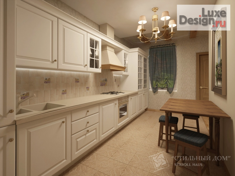 Дизайн интерьера загородного дома "Дизайн-проект загородного дома "Старые истории", Тукаевский район" (фото 3)