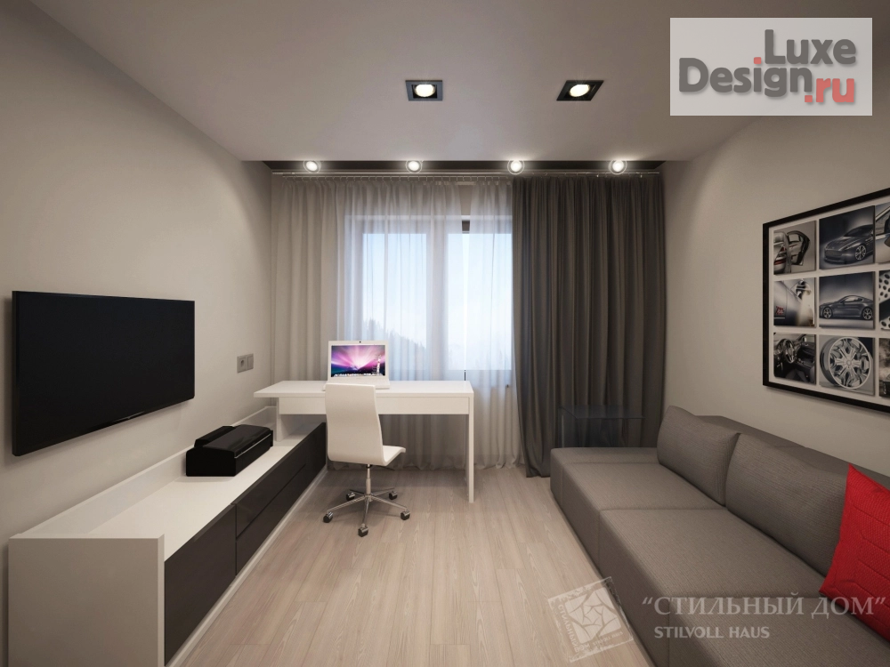 Дизайн интерьера таунхауса "Дизайн-проект таунхауса  г. Набережные Челны " (фото 12)