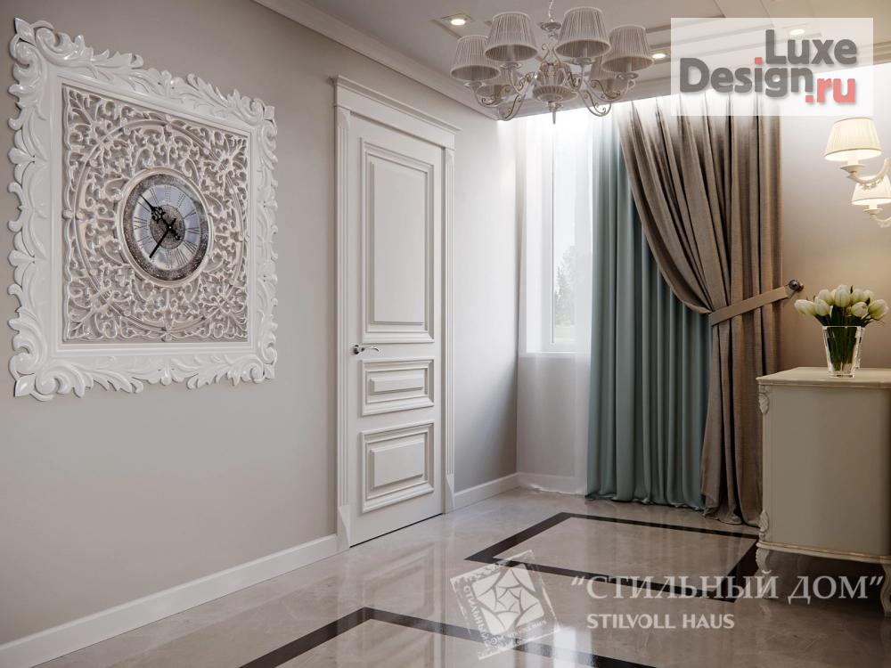 Дизайн интерьера коттеджа "Дизайн-проект загородного дома, г. Набережные Челны" (фото 6)