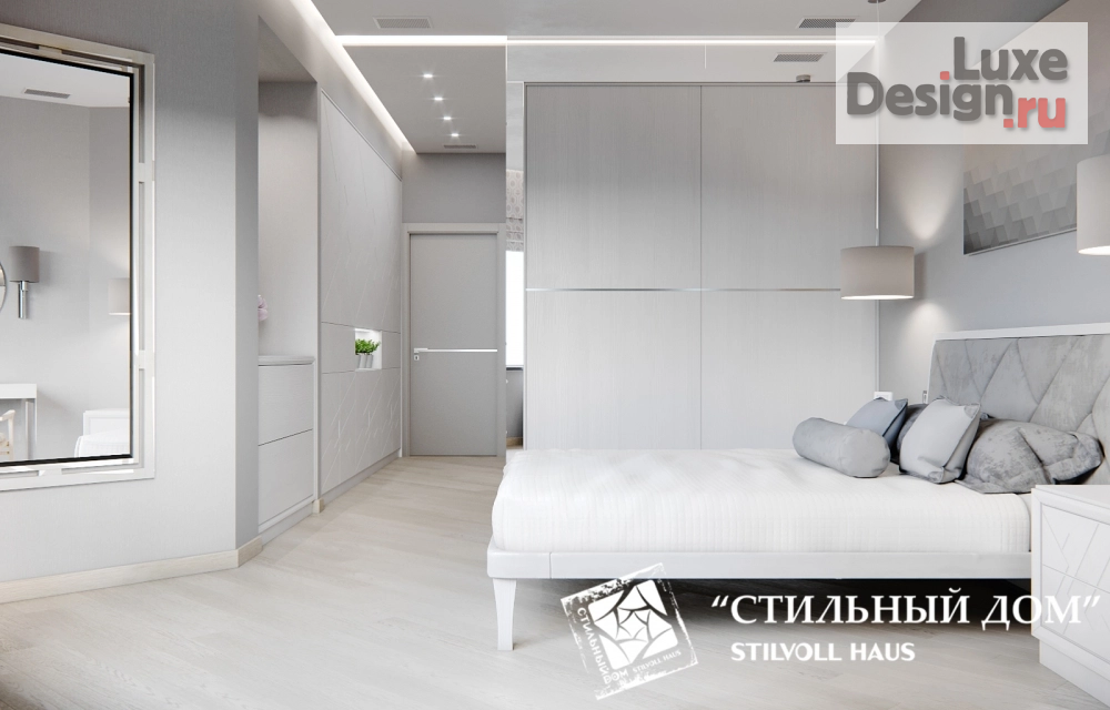 Дизайн интерьера трехкомнатной квартиры "Дизайн-проект квартиры г. Казань "Под небесами"" (фото 13) от дизайнера Майорова Наталья Дизайн интерьера трехкомнатной квартиры "Дизайн-проект квартиры г. Казань "Под небесами"" (фото 13)