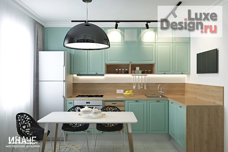 Дизайн интерьера трехкомнатной квартиры "К светлому будущему (г. Набережные Челны) " (фото 5) от дизайнера Шамсутдинова Эльвира Дизайн интерьера трехкомнатной квартиры "К светлому будущему (г. Набережные Челны) " (фото 5)