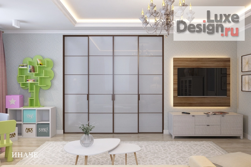 Дизайн интерьера двухкомнатной квартиры "Квартира в ЖК «Яуза» (г.Москва)" (фото 5) от дизайнера Шамсутдинова Эльвира Дизайн интерьера двухкомнатной квартиры "Квартира в ЖК «Яуза» (г.Москва)" (фото 5)