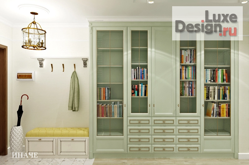 Дизайн интерьера двухкомнатной квартиры "Квартира в ЖК «Яуза» (г.Москва)" (фото 3) от дизайнера Шамсутдинова Эльвира Дизайн интерьера двухкомнатной квартиры "Квартира в ЖК «Яуза» (г.Москва)" (фото 3)