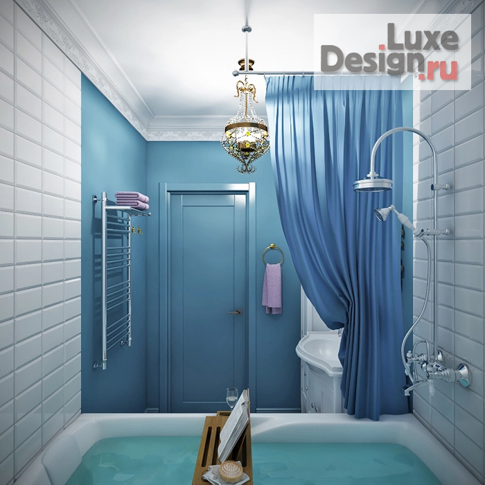 Дизайн интерьера двухкомнатной квартиры "Дизайн проект квартиры (г. Москва)" (фото 14) от дизайнера Шамсутдинова Эльвира Дизайн интерьера двухкомнатной квартиры "Дизайн проект квартиры (г. Москва)" (фото 14)