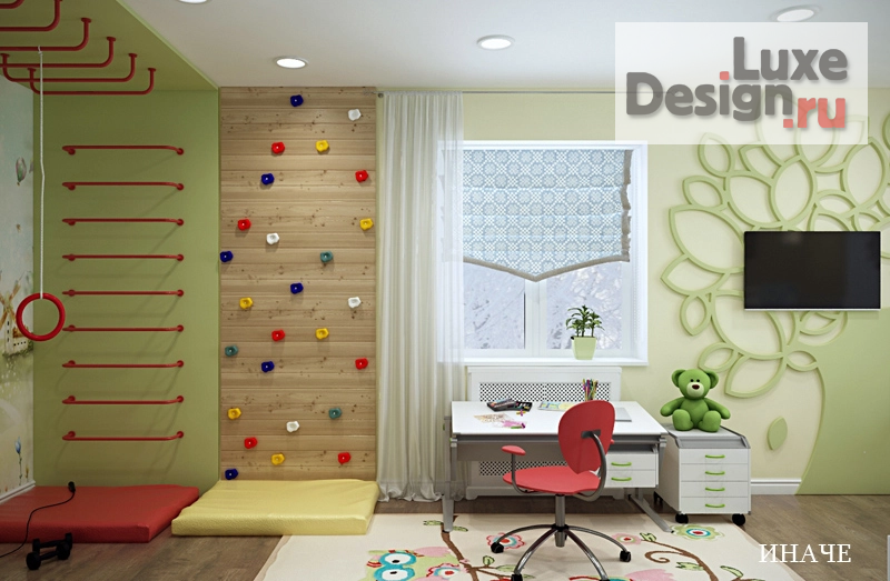 Дизайн интерьера четырехкомнатной квартиры "Лесная сказка (г. Набережные Челны) " (фото 17) от дизайнера Шамсутдинова Эльвира Дизайн интерьера четырехкомнатной квартиры "Лесная сказка (г. Набережные Челны) " (фото 17)