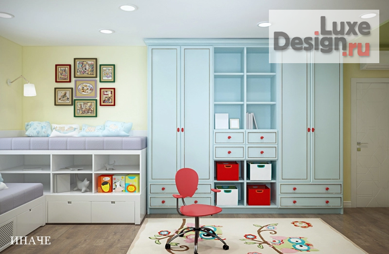 Дизайн интерьера четырехкомнатной квартиры "Лесная сказка (г. Набережные Челны) " (фото 19) от дизайнера Шамсутдинова Эльвира Дизайн интерьера четырехкомнатной квартиры "Лесная сказка (г. Набережные Челны) " (фото 19)