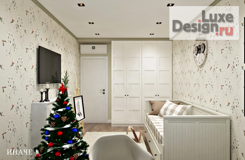 Дизайн интерьера четырехкомнатной квартиры "Лесная сказка (г. Набережные Челны) " (фото 22)