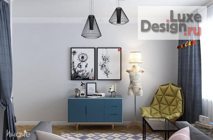 Дизайн интерьера комнаты "Вино из одуванчиков (г. Набережные Челны) " (фото 3)