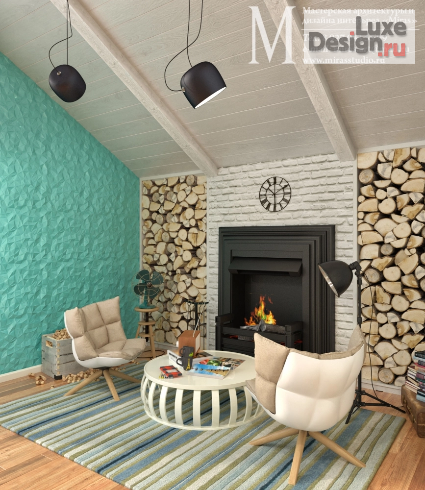 Дизайн интерьера гостиной "Проект гостиной" (фото 2)