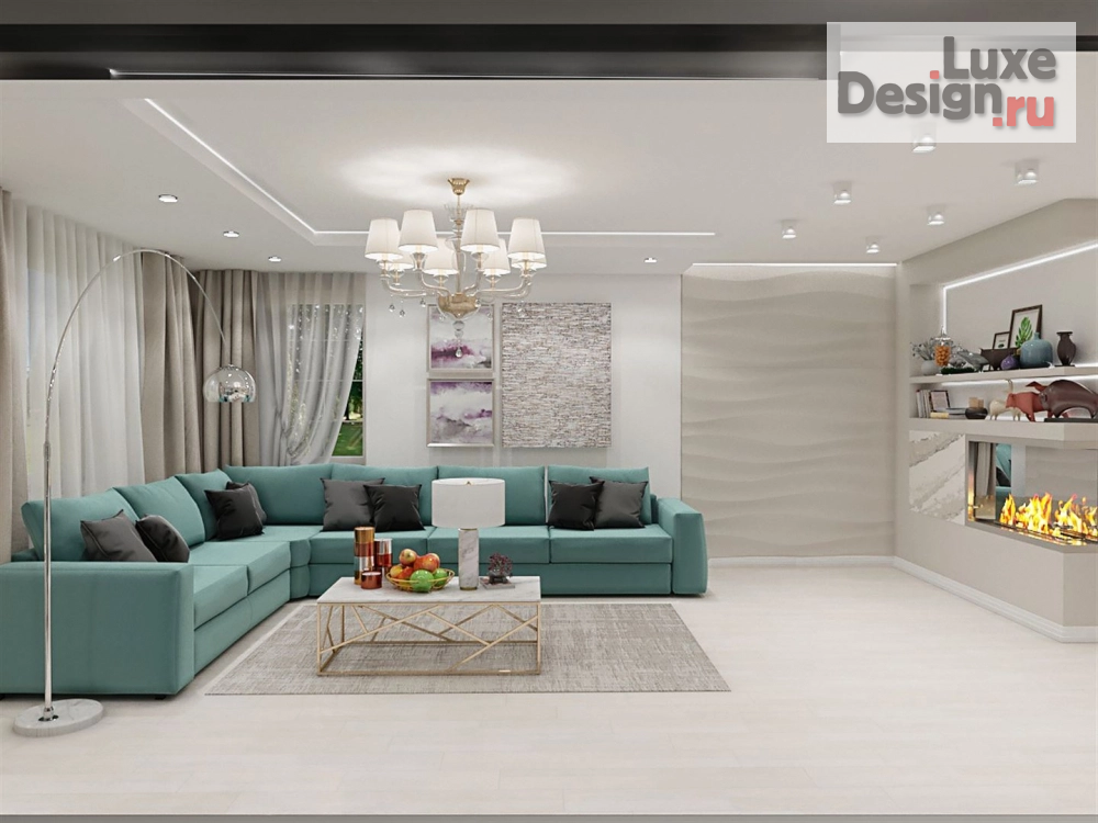 Дизайн интерьера коттеджа "Проект коттеджа" (фото 3)