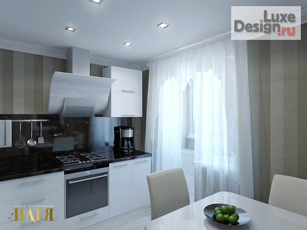 Дизайн интерьера однокомнатной квартиры "Проект однокомнатной квартиры" (фото 7)