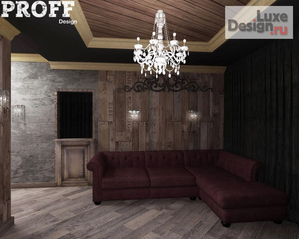 Дизайн интерьера ресторана "Реконструкция Pestobar Chill out в стиле лофт" (фото 6)