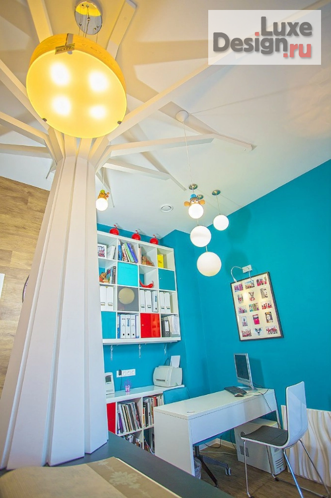 Дизайн интерьера офиса "Клуб хорошего интерьера Белый Глянец" (фото 6)