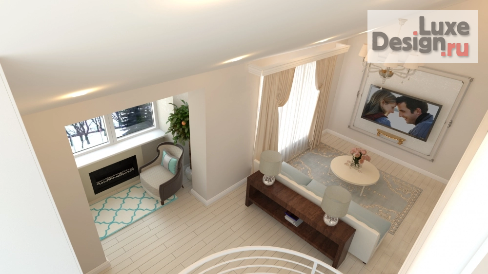 Дизайн интерьера таунхауса "Дизайн студия "Новые Традиции"  "Европейский" г. Набережные Челны" (фото 4)