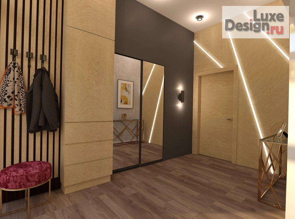 Дизайн интерьера коттеджа "Дизайн студия "Новые Традиции"  Коттедж в г. Набережные Челны" (фото 1)