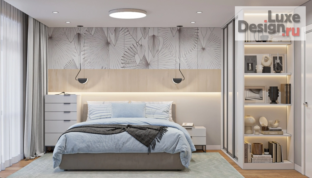 Дизайн интерьера спальни "Спальня в современном стиле" (фото 2)